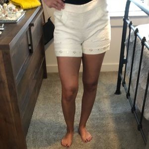 White Shorts
